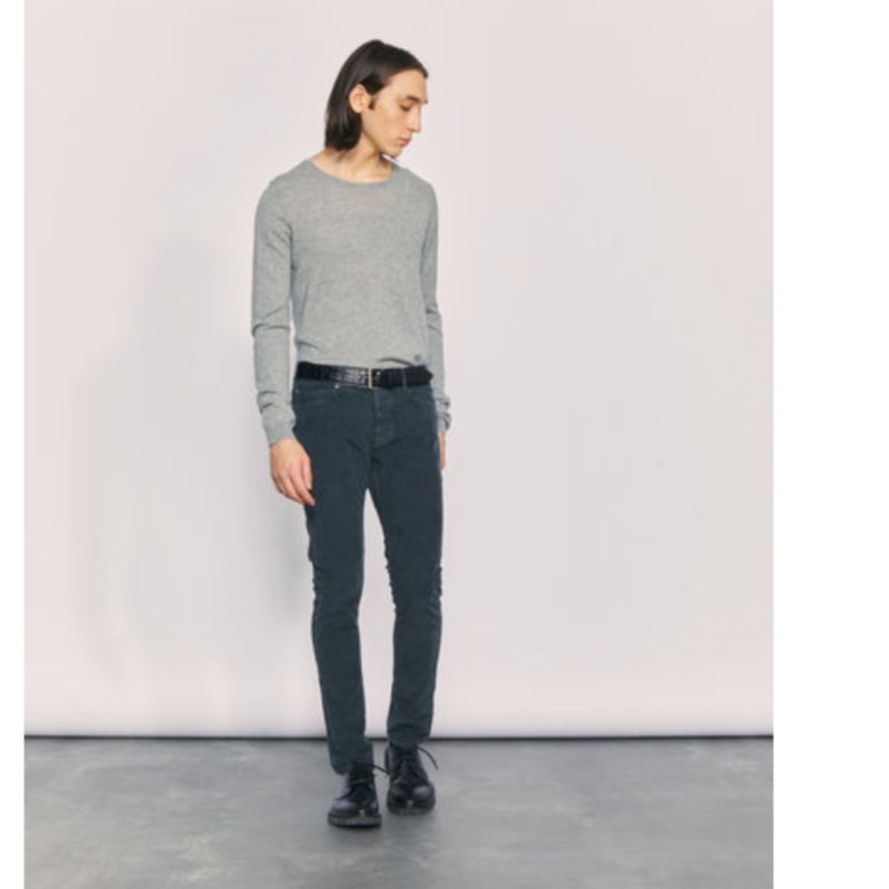 Iro piotre corduroy dark grey pants new with tags - Picture 1 of 15